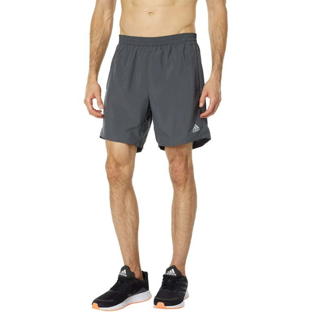 NWT Adidas Aeroready Run It 7" Greysix Running shorts Mens Small H36472